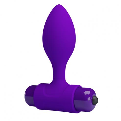 Анальная пробка с вибрацией Pretty Love Vibra Butt Plug Purple