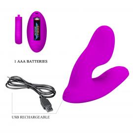 Вібромасажер PRETTY LOVE - Melvin, 12 vibration functions Memory function Wireless remote control - 4