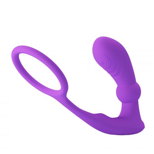 Масажер простати PRETTY LOVE Warren Purple 12 vibration functions 12 pulse wave settings