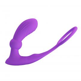 Масажер простати PRETTY LOVE Warren Purple 12 vibration functions 12 pulse wave settings - 7