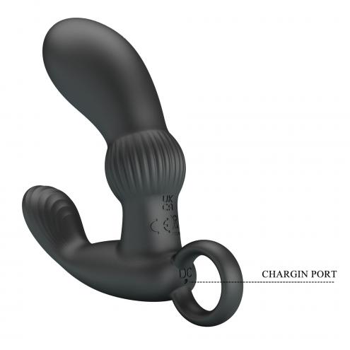 Масажер простати PRETTY LOVE Cayla black, 12 vibration functions