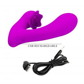 Вібромасажер PRETTY LOVE NADAL, 12 vibration functions 12 thumping functions memory function - 8