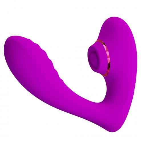 Вібромасажер PRETTY LOVE Naty Clitoral Thrusting Stimulator