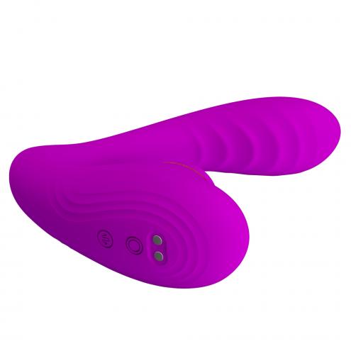 Вібромасажер PRETTY LOVE Naty Clitoral Thrusting Stimulator