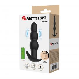 Анальна пробка з вібрацією PRETTY LOVE Aeaeeas Vibrating Anal Plug - 5