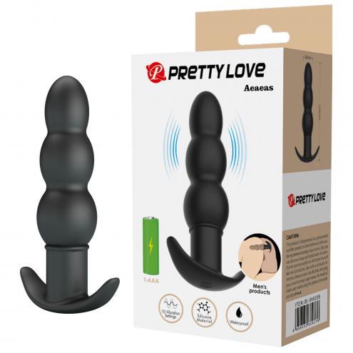 Анальная пробка с вибрацией PRETTY LOVE Aeaeeas Vibrating Anal Plug