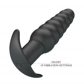 Анальна пробка з вібрацією Pretty Love Aeolis Vibrating Anal Plug - 4