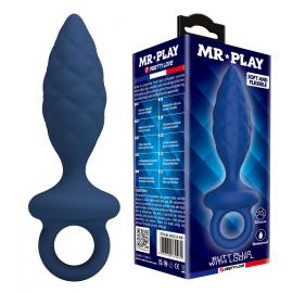 Анальная пробка MR. PLAY Butt Plug with Loop – Size L - 1