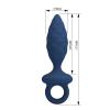 Анальная пробка MR. PLAY Butt Plug with Loop – Size L