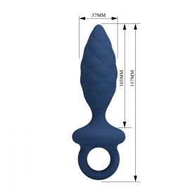 Анальная пробка MR. PLAY Butt Plug with Loop – Size L - 4
