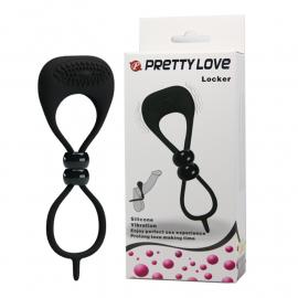 Эрекционная вибропетля PRETTY LOVE LOCKER - 1