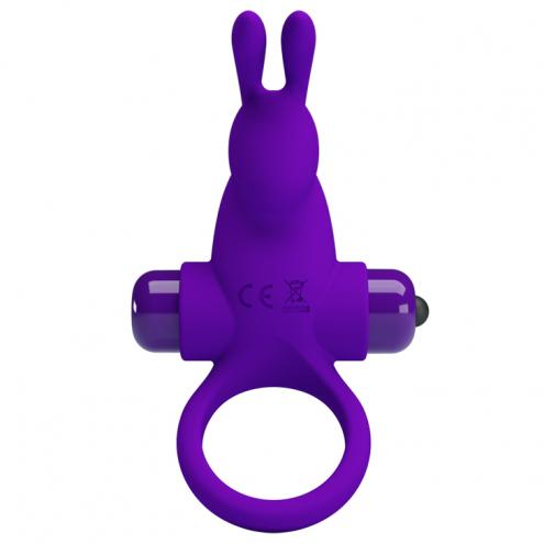 Ерекційне кільце з вібрацією PRETTY LOVE VIBRANT PENIS RING I Purple