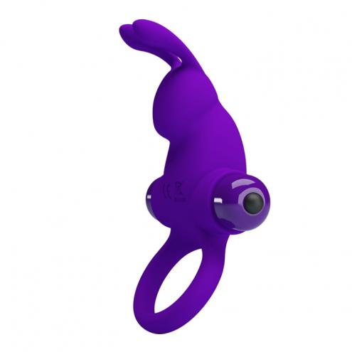 Ерекційне кільце з вібрацією PRETTY LOVE VIBRANT PENIS RING I Purple