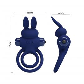 Эрекционное кольцо с вибрацией PRETTY LOVE Powerful ring, 10 vibration functions - 8