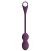 Вагинальные шарики Pretty love Elvira dark Purple, 12 vibration functions Mobile APP Long-distance Co