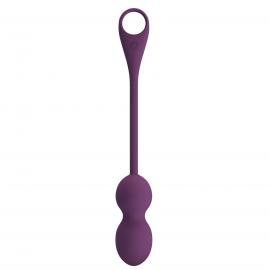 Вагинальные шарики Pretty love Elvira dark Purple, 12 vibration functions Mobile APP Long-distance Co - 5