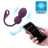 Вагинальные шарики Pretty love Elvira dark Purple, 12 vibration functions Mobile APP Long-distance Co