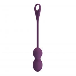 Вагинальные шарики Pretty love Elvira dark Purple, 12 vibration functions Mobile APP Long-distance Co - 6
