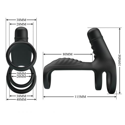 Фиксатор для пениса Pretty Love Vibrating Penis Sling