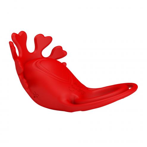 Виброкольцо PRETTY LOVE - VIBRATION PENIS RING, Ruben, 7 vibration functions red