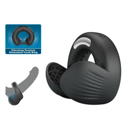 Віброкільце PRETTY LOVE Quentin Vibrating Silicone Cock Ring