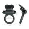 Виброкольцо PRETTY LOVE VIBRANT PENIS RING DEBONAIRE Black, 10 vibration functions