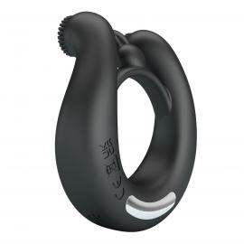Виброкольцо PRETTY LOVE DAHLIA, 12 vibration functions memory function - 7