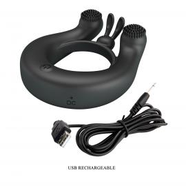 Виброкольцо PRETTY LOVE DAHLIA, 12 vibration functions memory function - 6