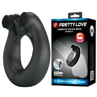 Виброкольцо PRETTY LOVE DAHLIA, 12 vibration functions memory function