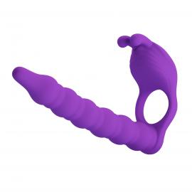 Виброкольцо PRETTY LOVE Blackney purple, 7 vibration functions Memory function - 5