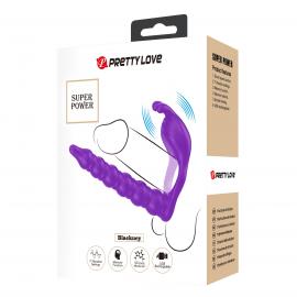 Виброкольцо PRETTY LOVE Blackney purple, 7 vibration functions Memory function - 4