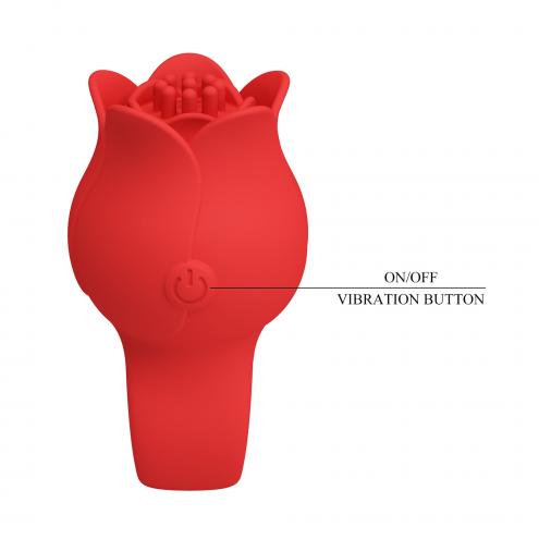 Віброкільце на палець PRETTY LOVE JAE, 10 vibration functions, Silicone ABS