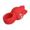 Віброкільце на палець PRETTY LOVE JAE, 10 vibration functions, Silicone ABS