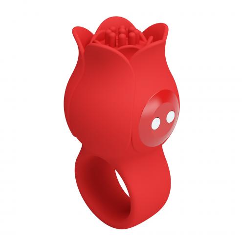 Віброкільце на палець PRETTY LOVE JAE, 10 vibration functions, Silicone ABS