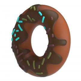 Кольцо для члена Pretty Love Choco Super Donut Silicone Cock Ring - 6