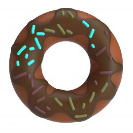 Кольцо для члена Pretty Love Choco Super Donut Silicone Cock Ring - 5