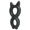 Эрекционное кольцо Crazy Bull Super Soft Silicone Toran, черное