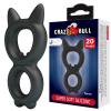 Эрекционное кольцо Crazy Bull Super Soft Silicone Toran, черное