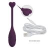 Виброяйцо PRETTY LOVE Fisherman Purple, 12 vibration functions Mobile APP remote control