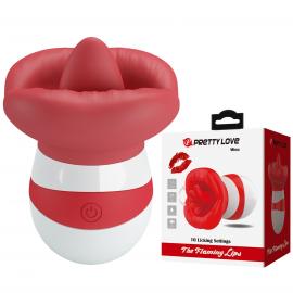 Вибростимулятор PRETTY LOVE Mina TPR ABS 10 licking settings - 1