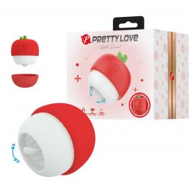 Вібростимулятор PRETTY LOVE APPLE SECRET, 12 licking settings, Silicone ABS - 1