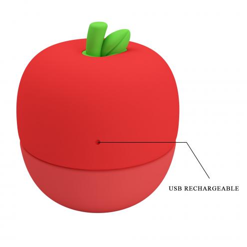 Вібростимулятор PRETTY LOVE APPLE SECRET, 12 licking settings, Silicone ABS