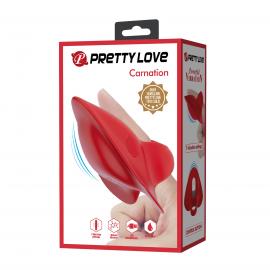 Вібростимулятор PRETTY LOVE CARNATION, 7 vibration functions Memory function - 10