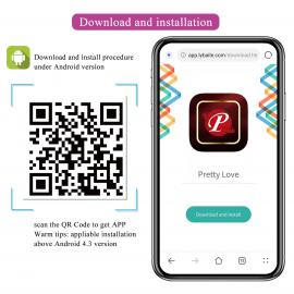 Вібростимулятор PRETTY LOVE Aari, 10 vibration functions Mobile APP Long-distance Control 10 thumpin - 5