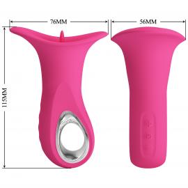 Вібростимулятор PRETTY LOVE Clyde, 12 vibration functions 12 licking settings - 5