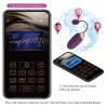 Вібростимулятор PRETTY LOVE - Klay, 10 vibration functions 10 thrusting settings Mobile APP remote c