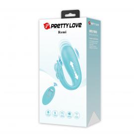 Вібростимулятор PRETTY LOVE Remi, 10 vibration functions, Silicone - 7