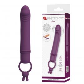 Вібростимулятор PRETTY LOVE Cora Silicone Vibrator - 1