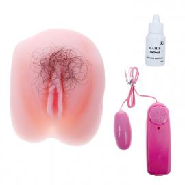 Мастурбатор BAILE ANTHEA Magic Flesch Pussy Vibrating - 4