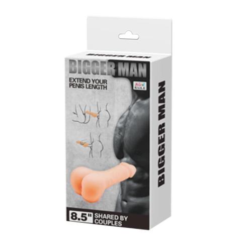 Мастурбатор BIGGER MAN 8.5, ТІЛЕСНИЙ